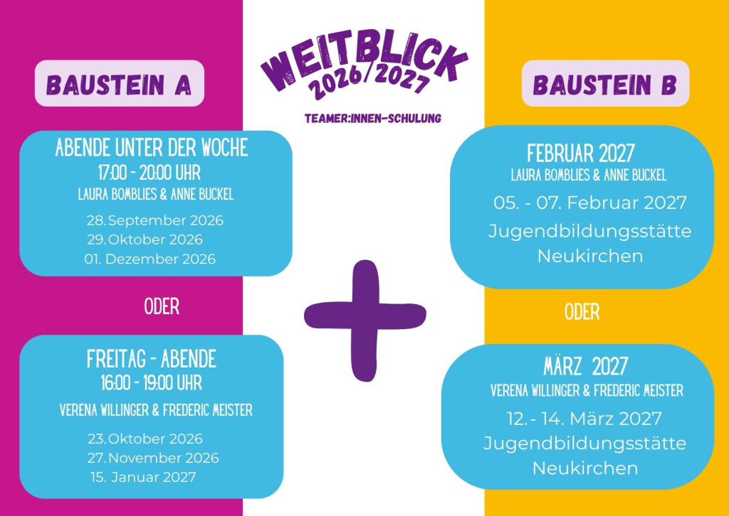Flyer Weitblick Vorderseite 